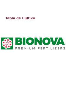 BioNova Premium Fertilizers BioNova Premium Fertilizers